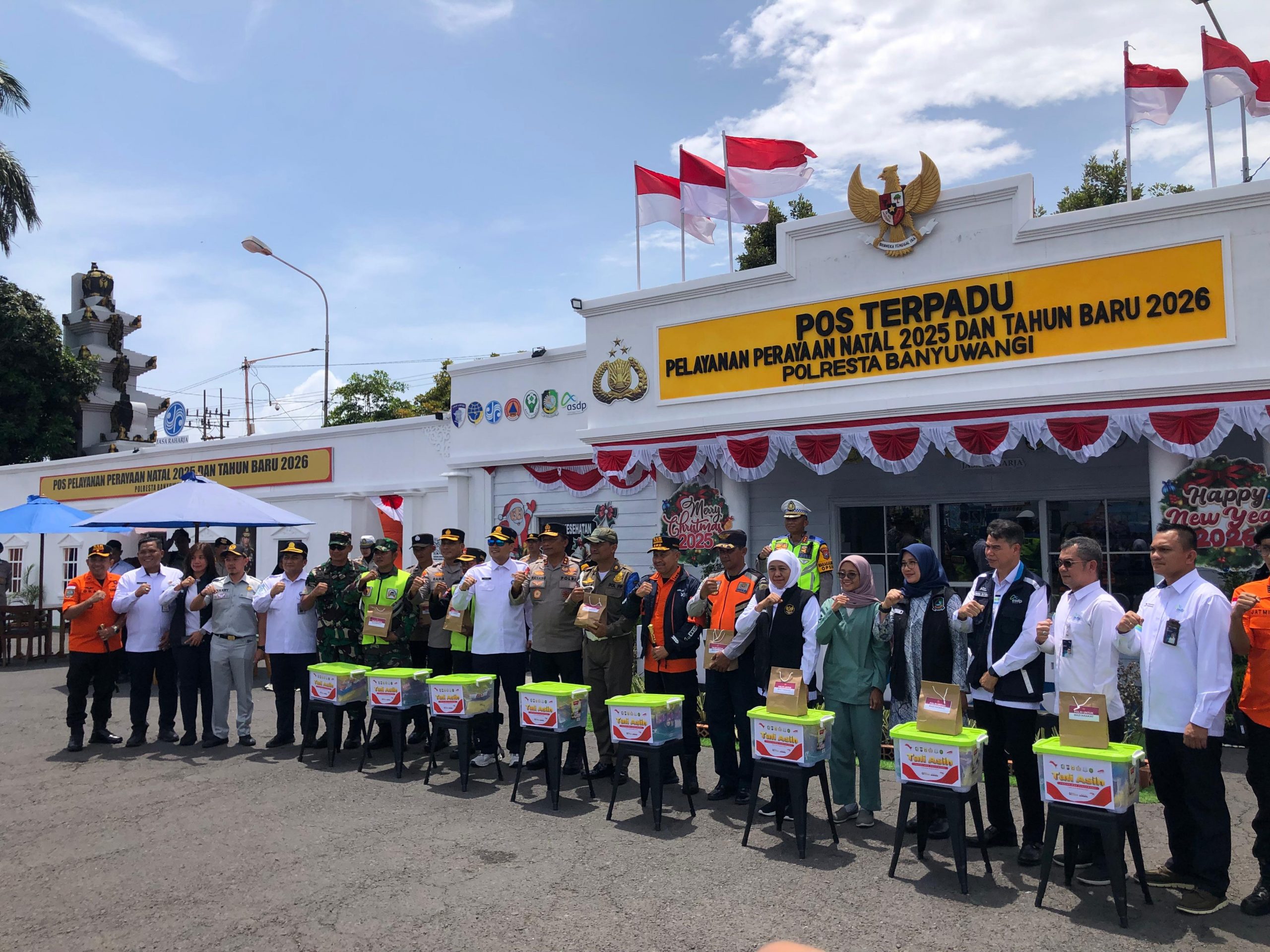Kepala Stasiun Meteorologi Kelas III Banyuwangi Turut Mendampingi Kunjungan Kerja Kepala Basarnas di Banyuwangi